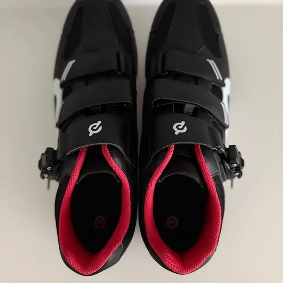 Peloton Black and Red Men’s Cycling Shoes size 47/13 - Picture 5 of 10
